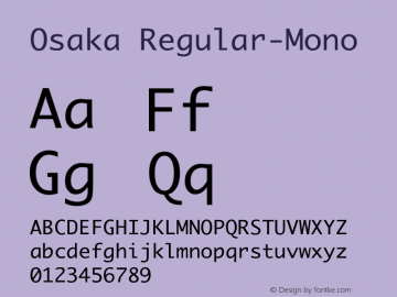 Osaka-Mono 6.1d3e5图片样张