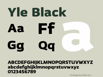 Yle-Black Version 4.000图片样张
