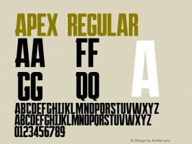 Apex-Regular Version 1.002图片样张