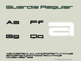 Guardia Regular Version 1.000;FEAKit 1.0图片样张