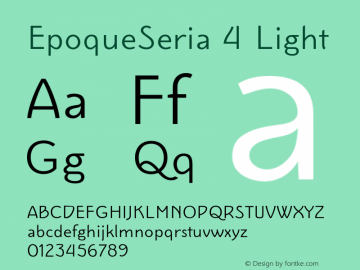 EpoqueSeria 4 Light Version 1.01图片样张