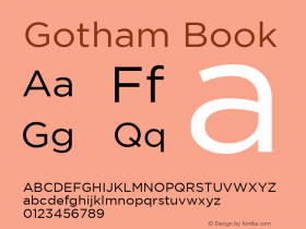 Gotham-Book Version 1.200图片样张