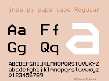 insa pi supa lape Version 0.6.1-3-geb1fdf7图片样张