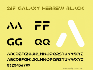 26F Galaxy Hebrew Black Version 1.000;FEAKit 1.0图片样张