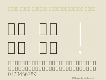 Noto Sans Arabic SemiCondensed Thin Version 2.009图片样张