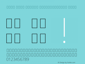 Noto Sans Arabic SemiCondensed Thin Version 2.009图片样张