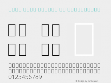 Noto Sans Arabic UI ExtraLight Version 2.009; ttfautohint (v1.8) -l 8 -r 50 -G 200 -x 14 -D arab -f none -a qsq -X 