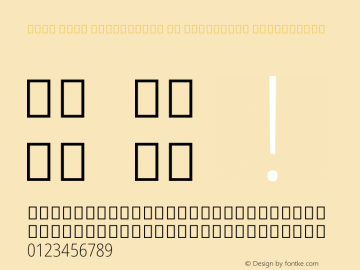 Noto Sans Devanagari UI Condensed ExtraLight Version 2.002图片样张