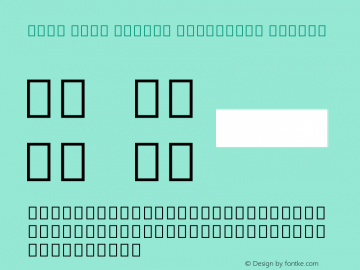 Noto Sans Hebrew Condensed Medium Version 3.000图片样张