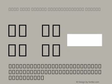 Noto Sans Hebrew ExtraCondensed Medium Version 3.000图片样张