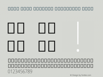 Noto Sans Kannada Condensed Thin Version 2.002图片样张