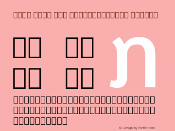 Noto Sans Lao SemiCondensed Medium Version 2.001图片样张