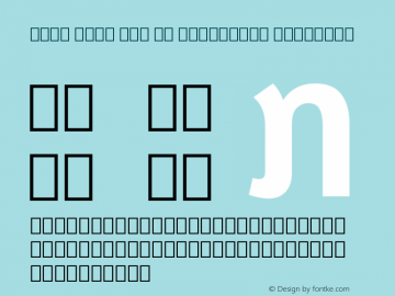 Noto Sans Lao UI Condensed SemiBold Version 2.000图片样张