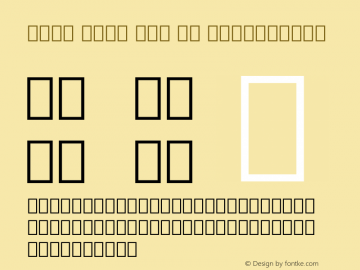 Noto Sans Lao UI ExtraLight Version 2.000图片样张