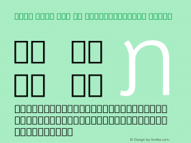 Noto Sans Lao UI SemiCondensed Light Version 2.000图片样张