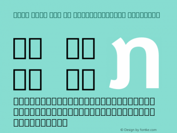 Noto Sans Lao UI SemiCondensed SemiBold Version 2.000图片样张