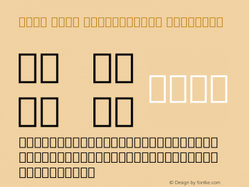 Noto Sans Medefaidrin SemiBold Version 1.001图片样张