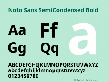 Noto Sans SemiCondensed Bold Version 2.008; ttfautohint (v1.8) -l 8 -r 50 -G 200 -x 14 -D latn -f none -a qsq -X 