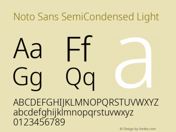 Noto Sans SemiCondensed Light Version 2.008; ttfautohint (v1.8) -l 8 -r 50 -G 200 -x 14 -D latn -f none -a qsq -X 