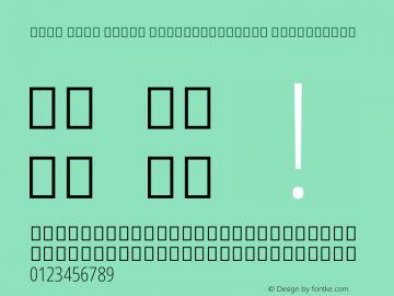 Noto Sans Tamil ExtraCondensed ExtraLight Version 2.002图片样张