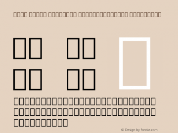Noto Serif Armenian ExtraCondensed ExtraBold Version 2.005图片样张