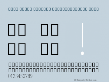 Noto Serif Bengali ExtraCondensed Thin Version 2.001图片样张