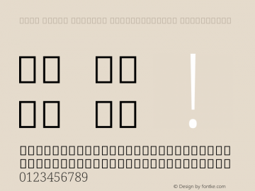 Noto Serif Bengali SemiCondensed ExtraLight Version 2.001图片样张