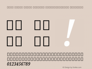Noto Serif Tamil Slanted ExtraCondensed SemiBold Version 2.001图片样张