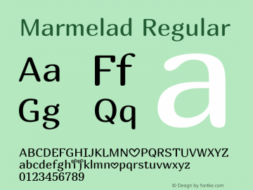 Marmelad Version 1.000图片样张