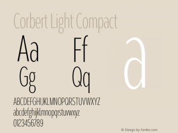 Corbert Light Compact Version 002.001 March 2020图片样张