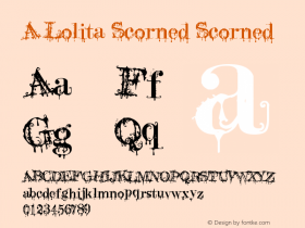 A Lolita Scorned Scorned Version 1.00 June 25, 2006, initial release图片样张