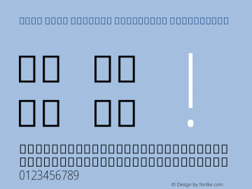 Noto Sans Bengali Condensed ExtraLight Version 2.001图片样张