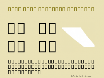 Noto Sans Cherokee SemiBold Version 2.000图片样张