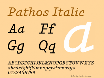 Pathos Italic Version 1.001图片样张