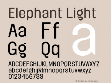 Elephant-Light 1.000图片样张