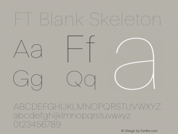 FT Blank Skeleton Version 1.001;FEAKit 1.0图片样张