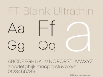 FT Blank Ultrathin Version 1.001;FEAKit 1.0图片样张