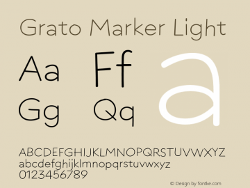 Grato Marker Light Version 1.000图片样张