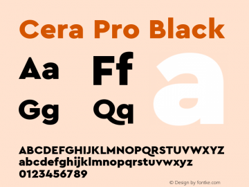 Cera Pro Black Version 6.000图片样张