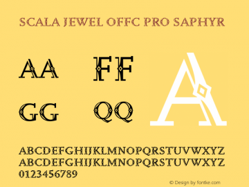 Scala Jewel Saphyr Offc Pro Version 7.504; 2013; Build 1022图片样张