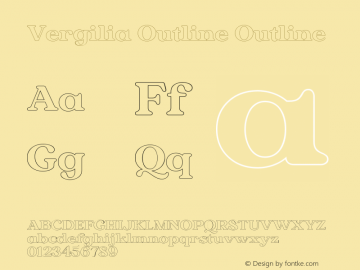 VergiliaOutline-Outline Version 1.000图片样张