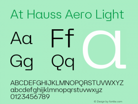At Hauss Aero Light Version 1.100 | FøM Fix图片样张