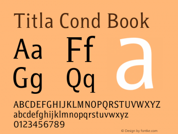Titla Cond Book Version 1.1图片样张