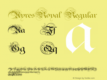 AyresRoyal Regular 29.05.2005图片样张