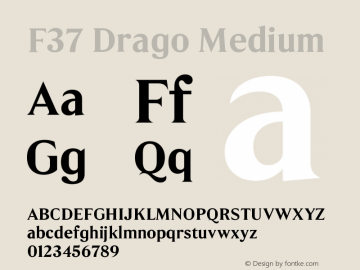 F37 Drago Medium Version 1.000;FEAKit 1.0图片样张