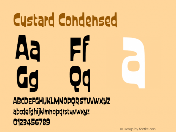 Custard-Condensed Version 2.000图片样张