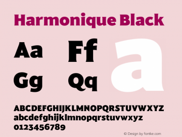 Harmonique Black Version 1.000;FEAKit 1.0图片样张