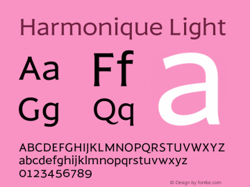 Harmonique Light Version 1.000;FEAKit 1.0图片样张