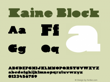Kaine-Block 1.000图片样张