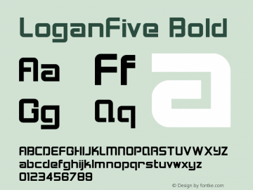 LoganFive-Bold 1.000图片样张